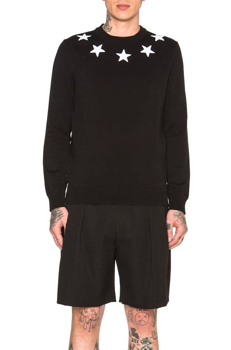 givenchy star collar jumper|givenchy sweaters.